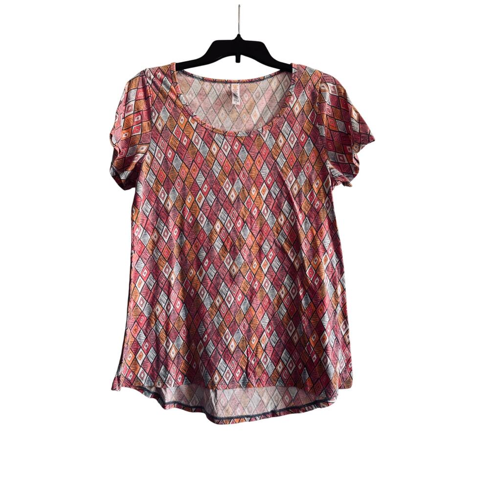 LuLaRoe Perfect T Pink Diamonds M